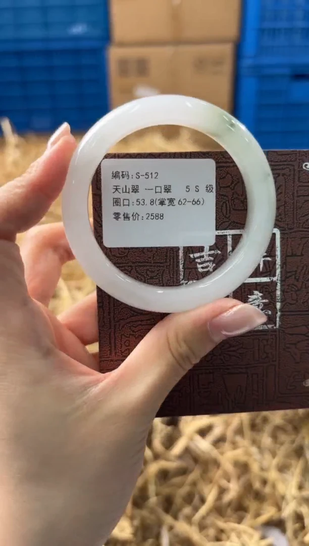 未镶嵌手镯石英质玉S-512
