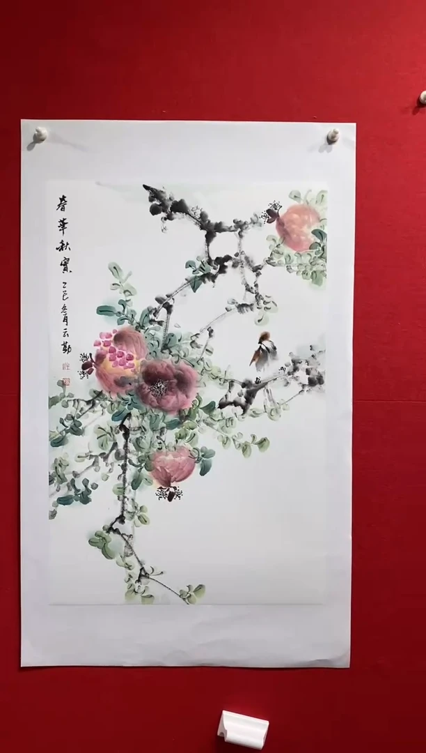 国画国画NYQ杰牛云勤老师作品