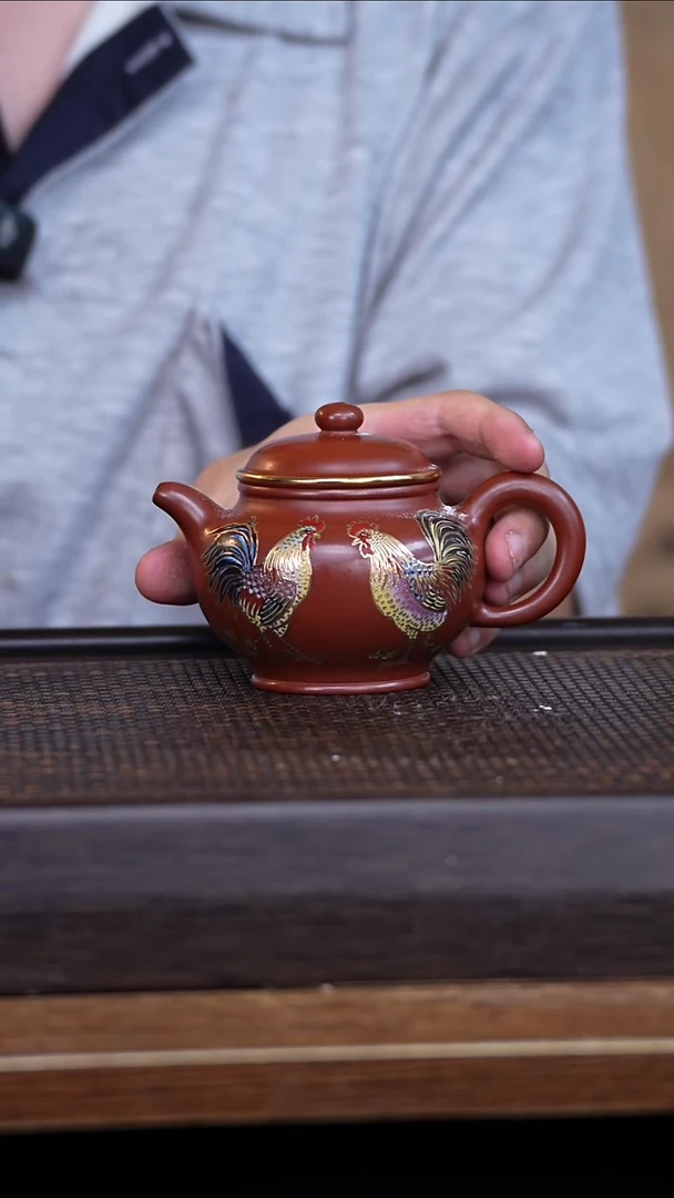 茶壶紫砂宜兴手工原矿紫砂壶001