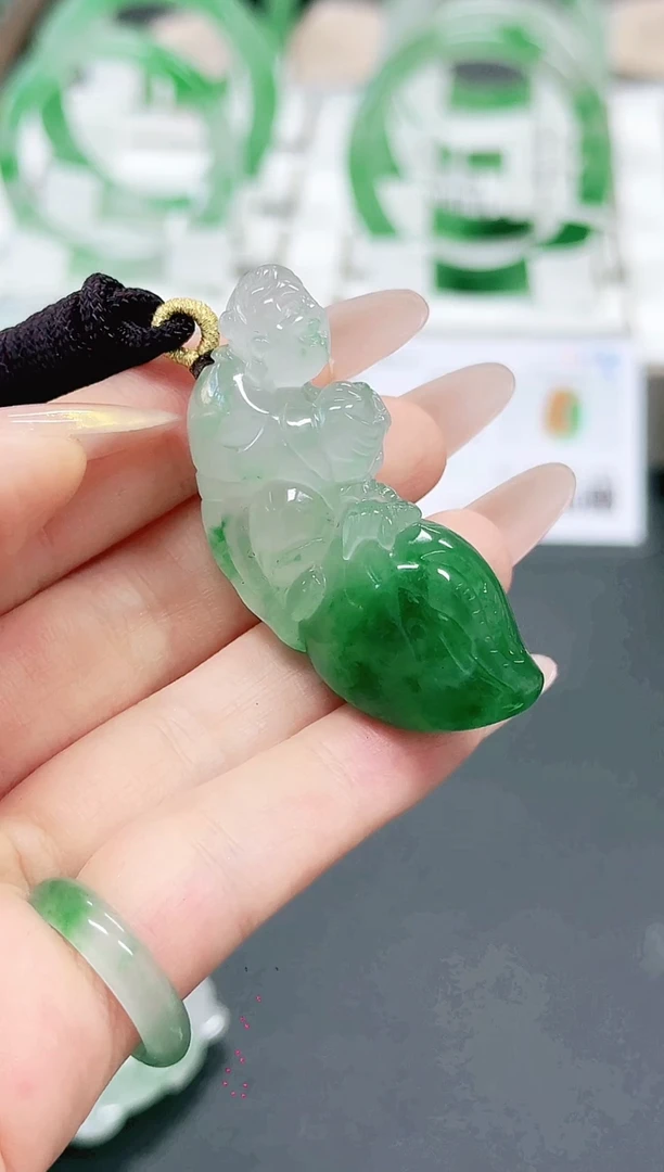 未镶嵌1石英质玉（非洲翠）/5232