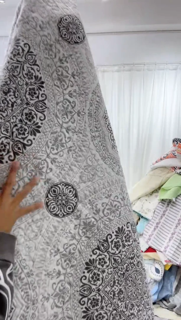 棉230*250纯棉床盖121号微瑕