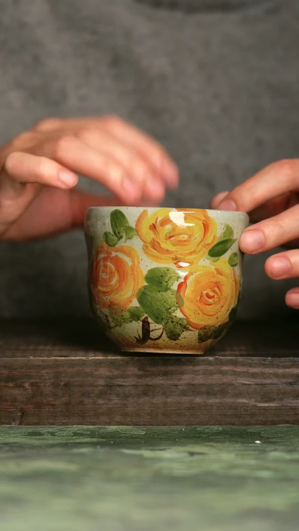 【闪购商品】青诗集手工手绘瓷器