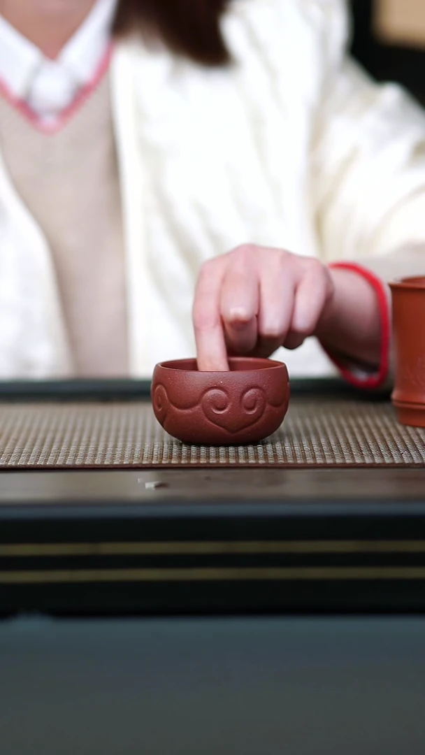 茶壶紫砂底槽清如意杯