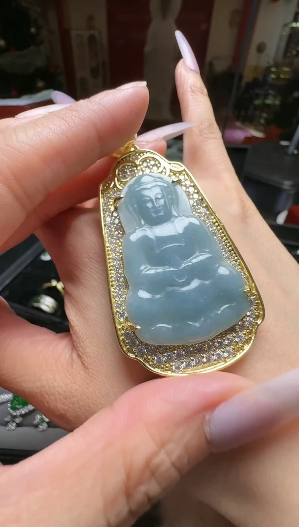 【闪购商品】翡翠吊坠(不含链)未镶嵌翡翠