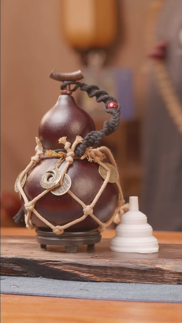 371号链接精品大漆葫芦现货现发[一物一拍]