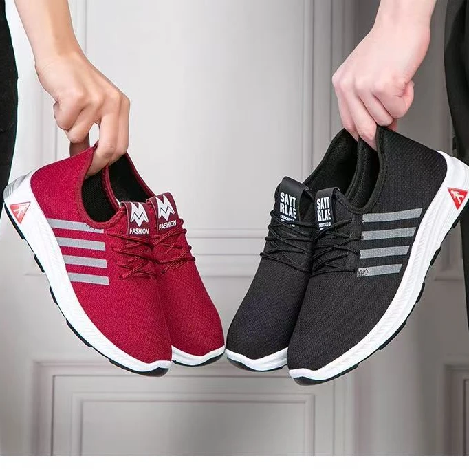 【拍一发二】春季新品中老年舒适健步单鞋防滑软底健步鞋 qq