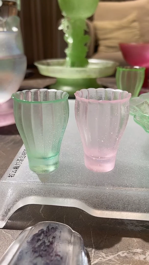 琉璃手工艺品天**云@@@@@@@花间杯