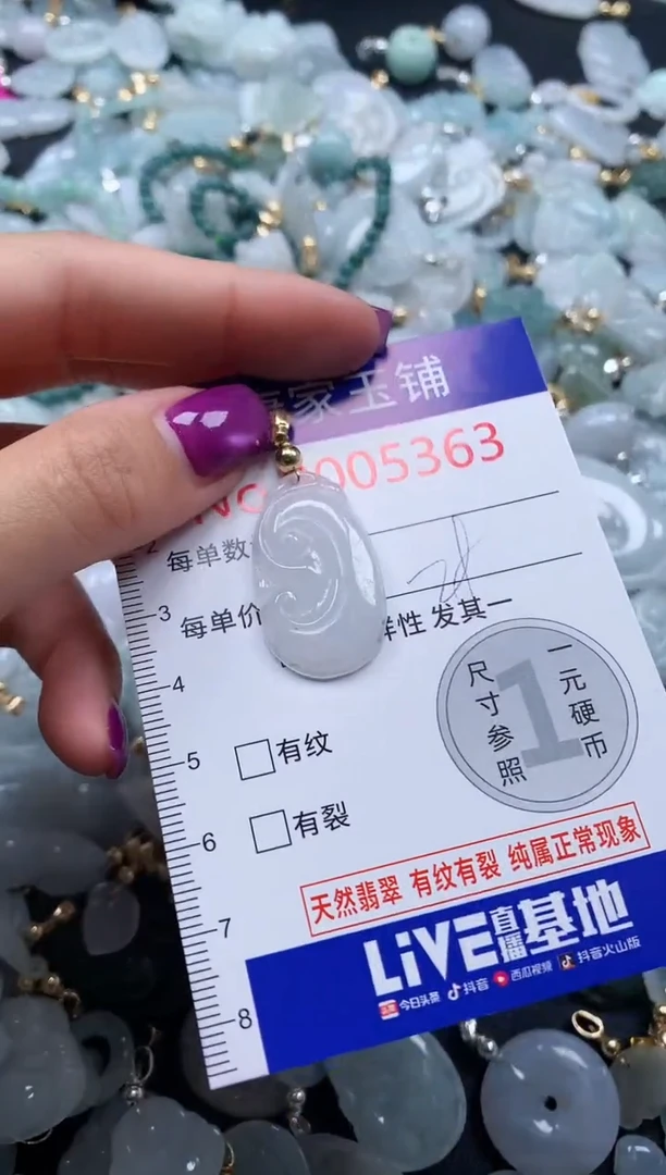 颈饰未镶嵌翡翠5363
