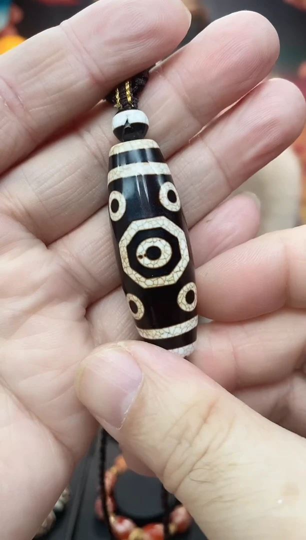 【闪购商品】玛瑙/玉髓吊坠未镶嵌玛瑙十一眼吊坠