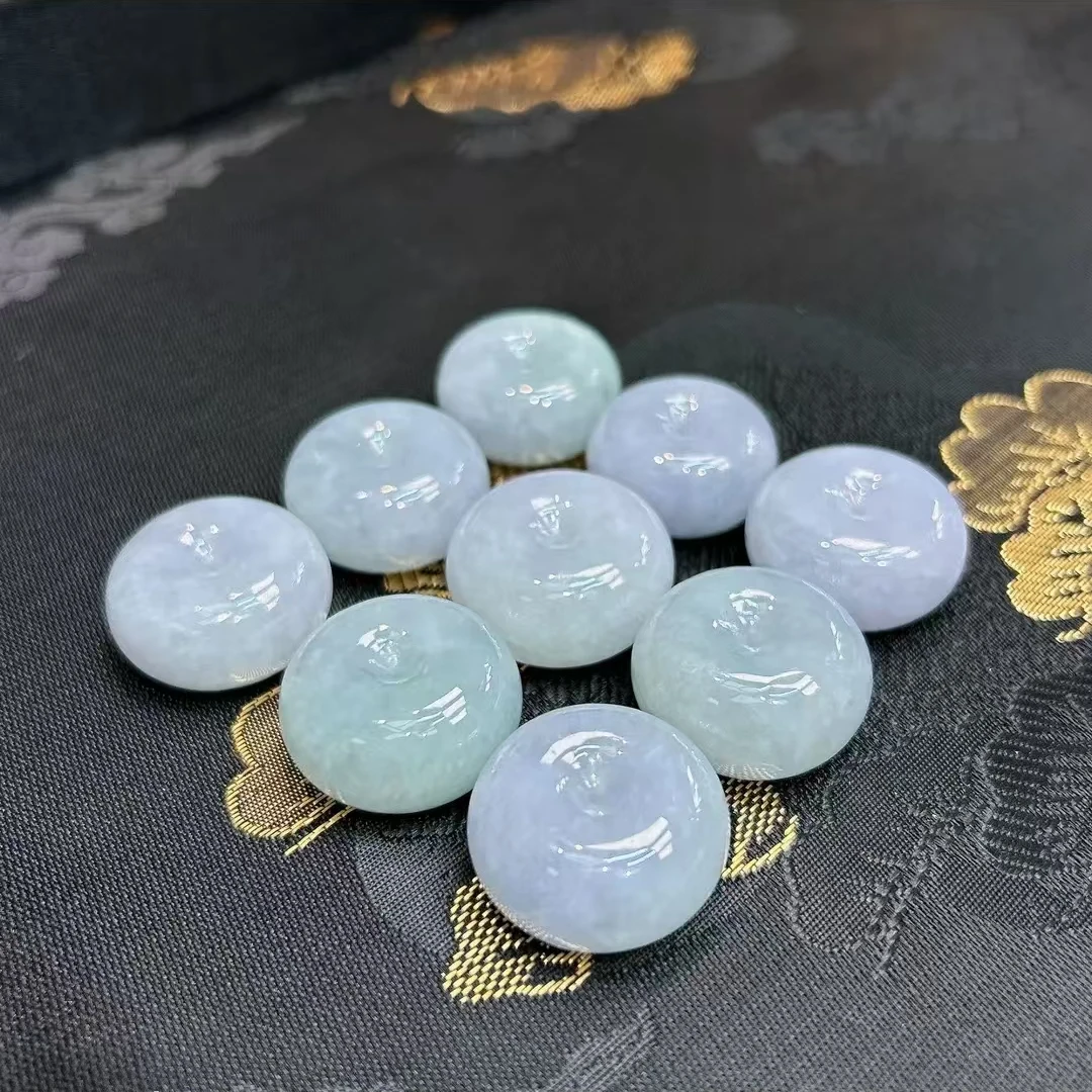 天然A货缅甸翡翠 平安扣 缅料（多样性发货）