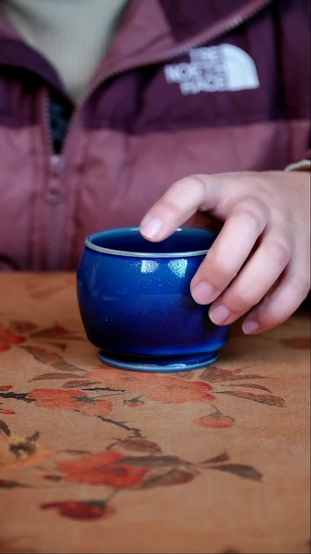 杯子瓷全品  钧瓷原产地茶器摆件