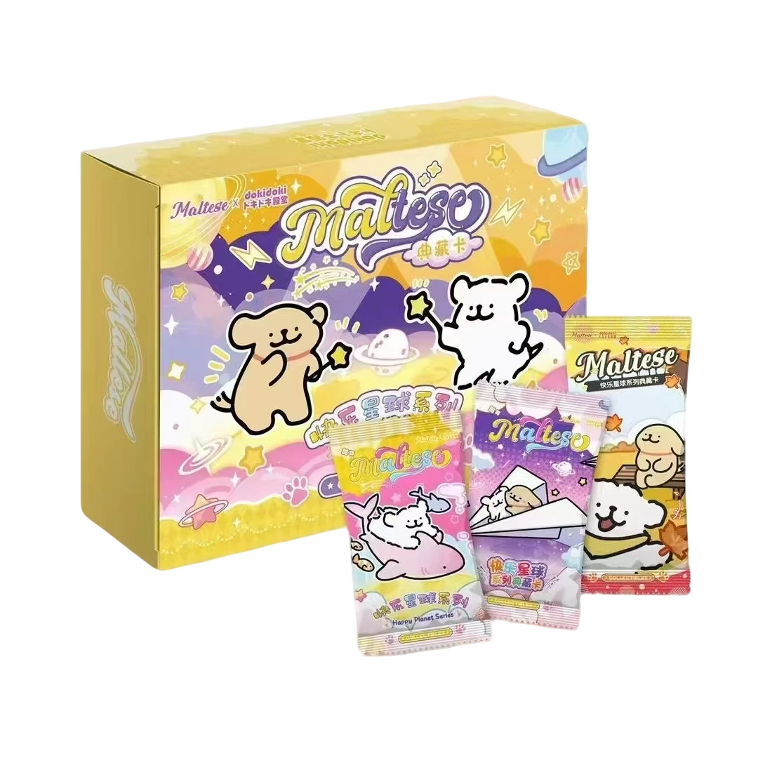 小唐-【Doki殿堂- 线条小狗第三弹】快乐星球系列 收藏卡牌盲盒