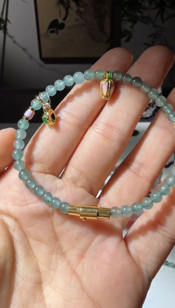 未镶嵌手链翡翠手链