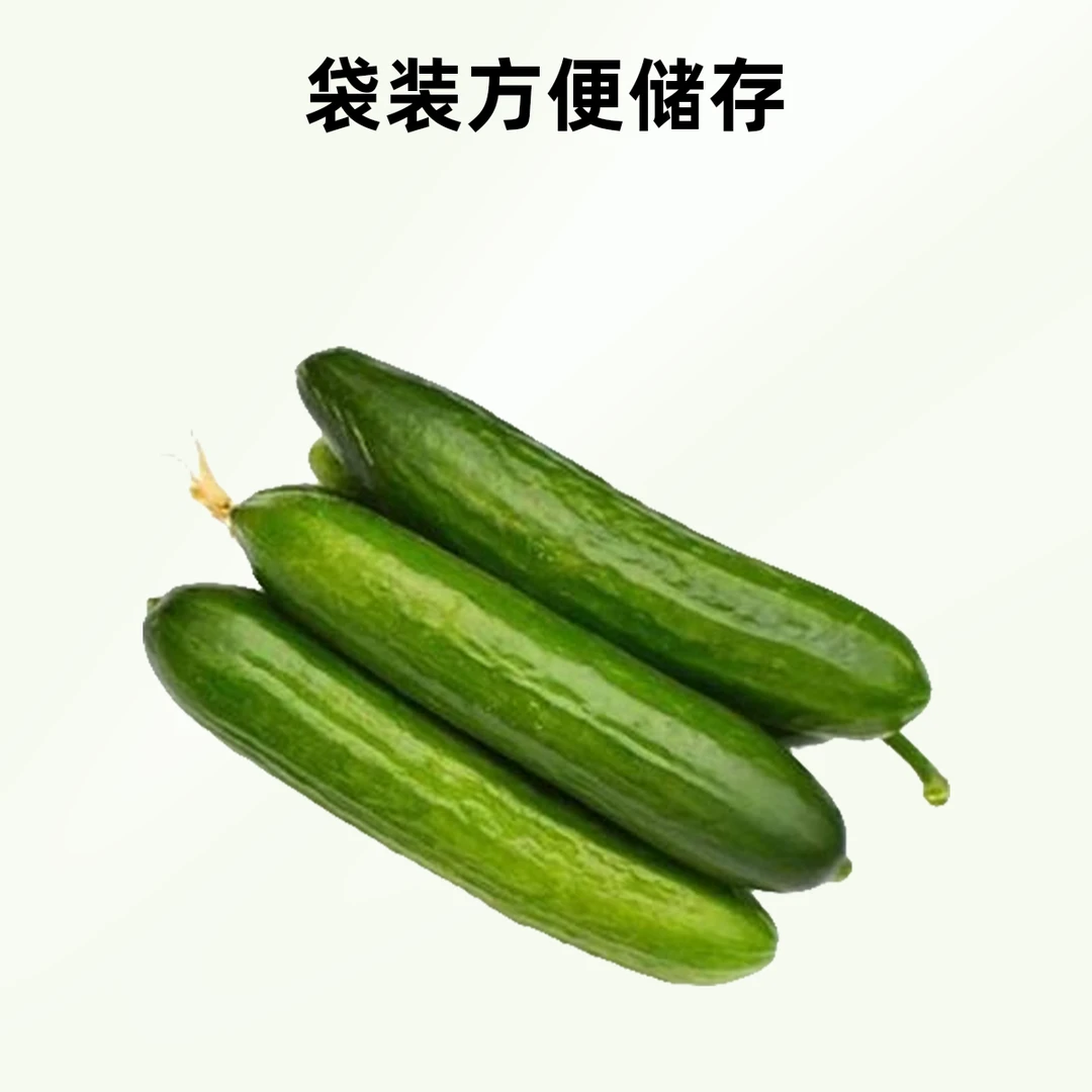黄瓜  约500g一份   同城配送