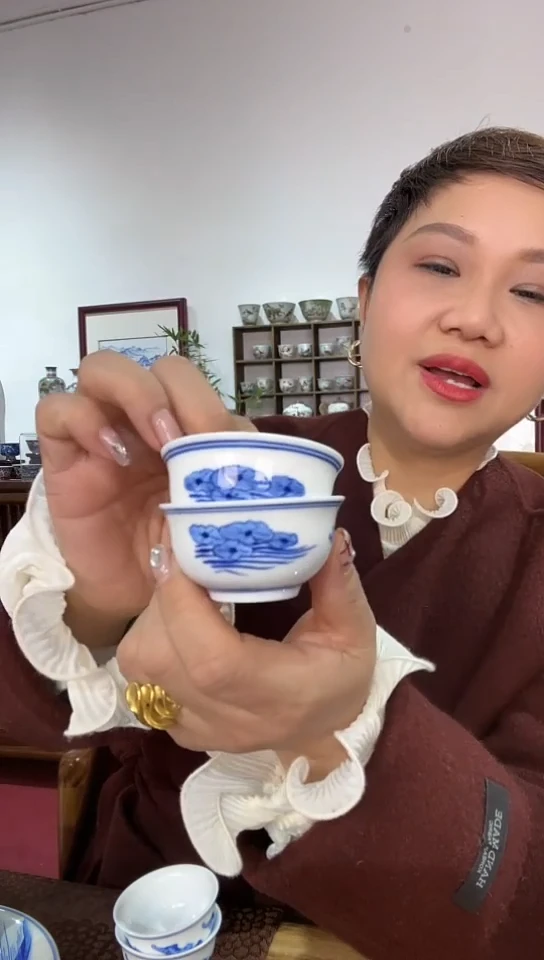 【闪购商品】景德镇手工手绘品牌窑口陶瓷产品078