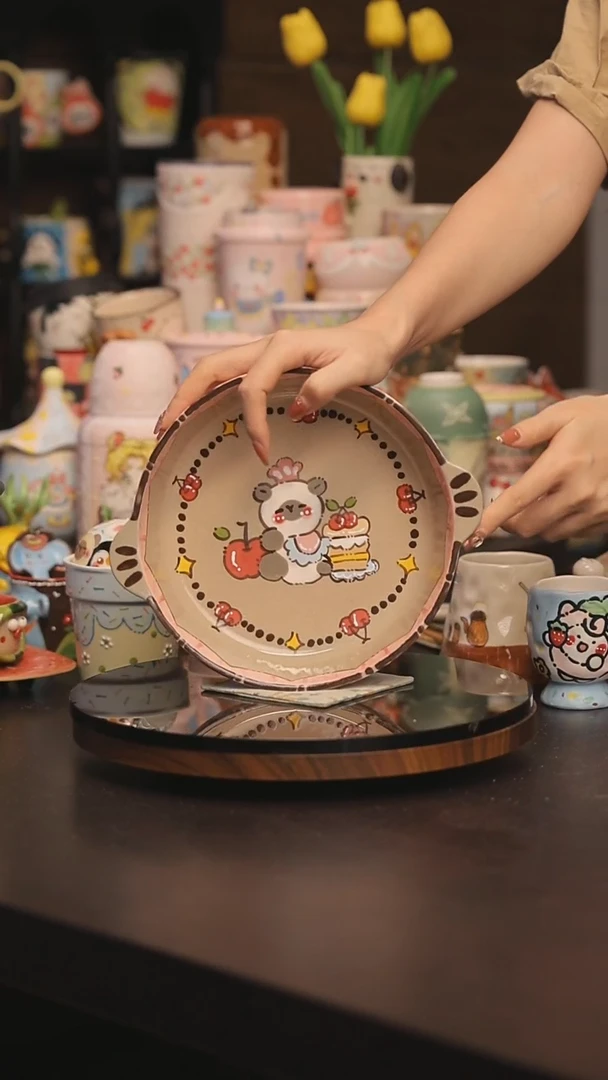 景德镇釉下彩绘设计师款式陶瓷