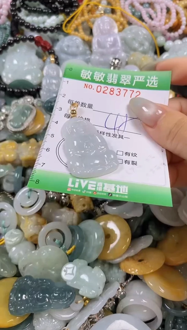 翡翠未镶嵌颈饰闪购0283772
