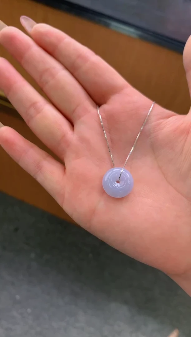 颈饰银S925镶嵌翡翠多样性发货/一件