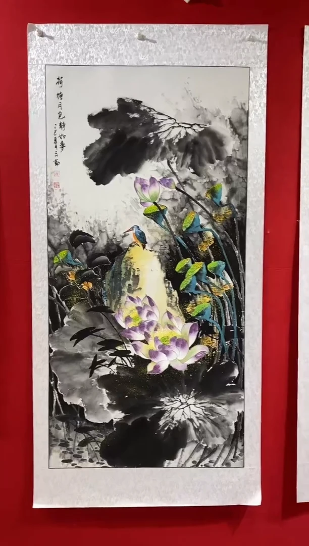 国画国画NYQ杰牛云勤老师作品