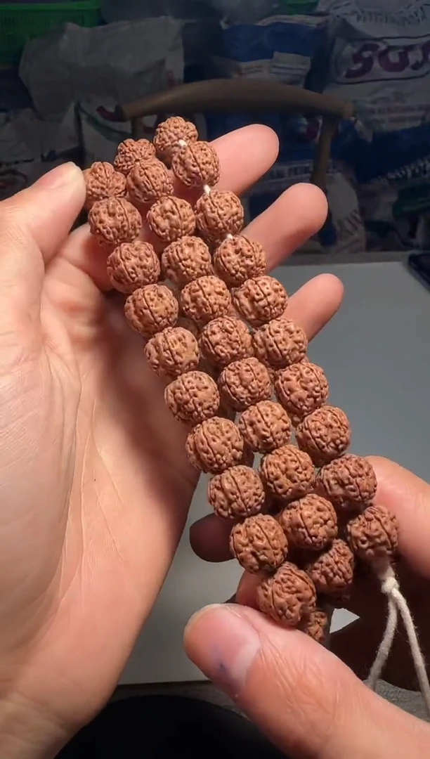 手串金刚菩提超头精挑老树玉梅花手持-12mm