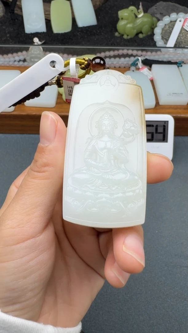 颈饰未镶嵌和田玉2