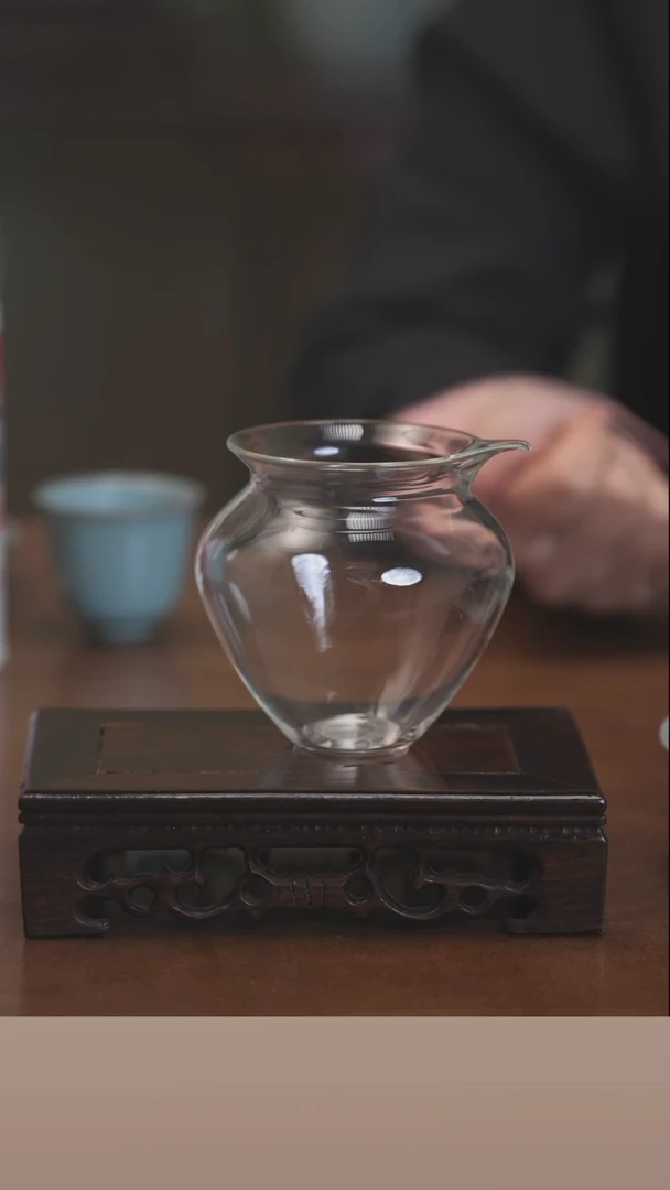 【闪购商品】清凉寺原产地仿古釉手工汝瓷公道杯