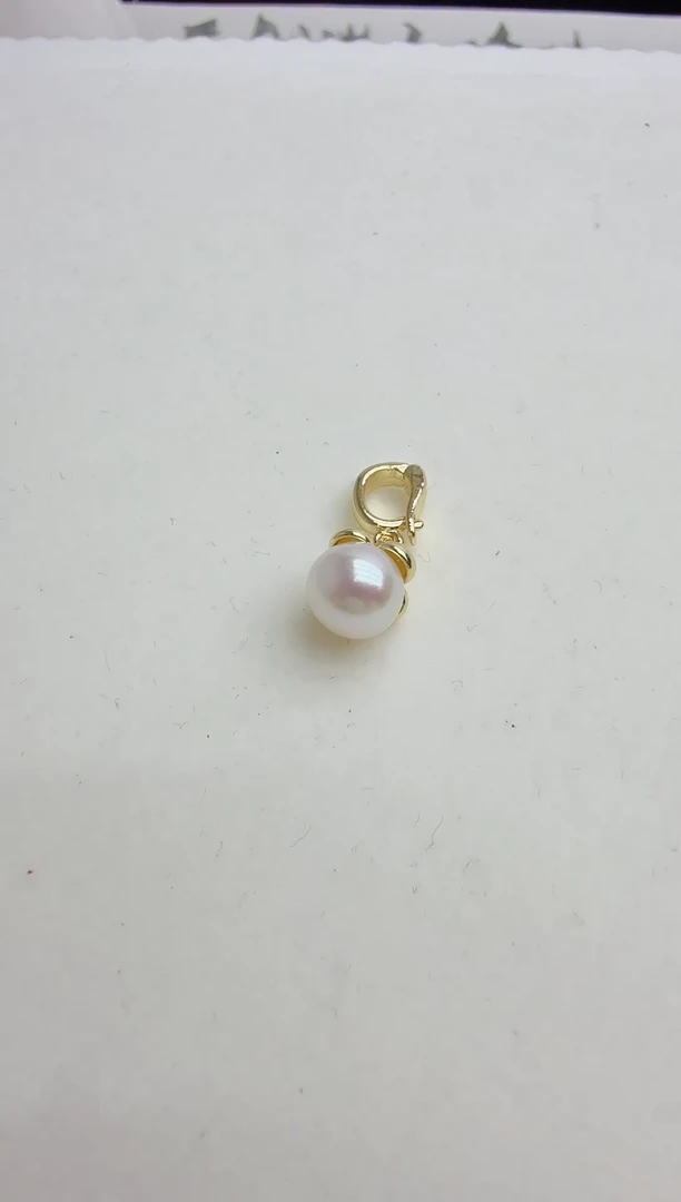 吊坠(赠链)合金淡水珍珠573