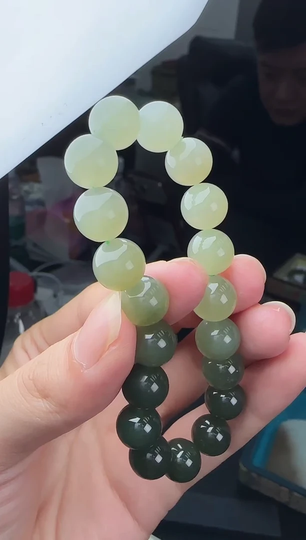 未镶嵌手串和田玉JJD1227009多样性发一