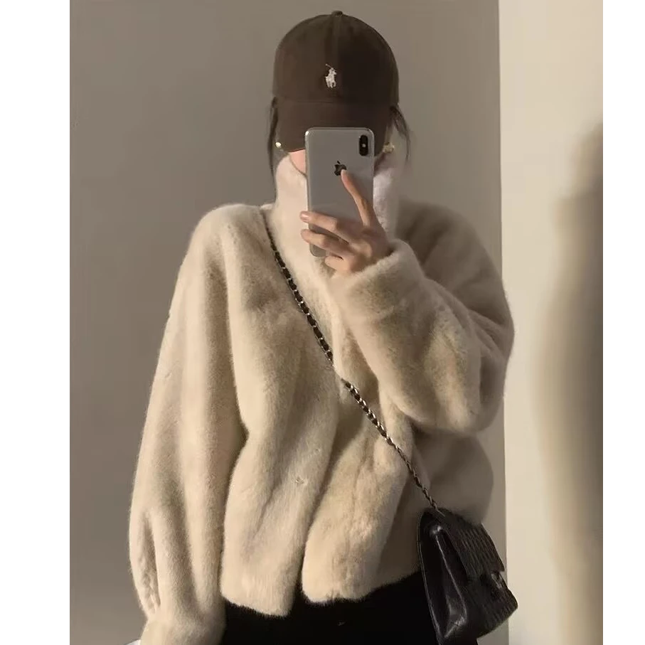 女装宽松短外套立领韩版短款气质加厚网红冬季女包袖