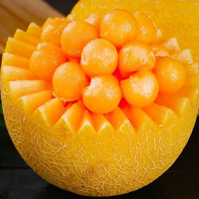 【新疆空运直发】吐鲁番哈密瓜金色年华火焰山现摘现发当季新鲜水果