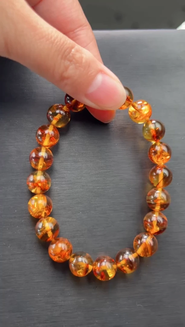 未镶嵌琥珀手链多样性拍一发一