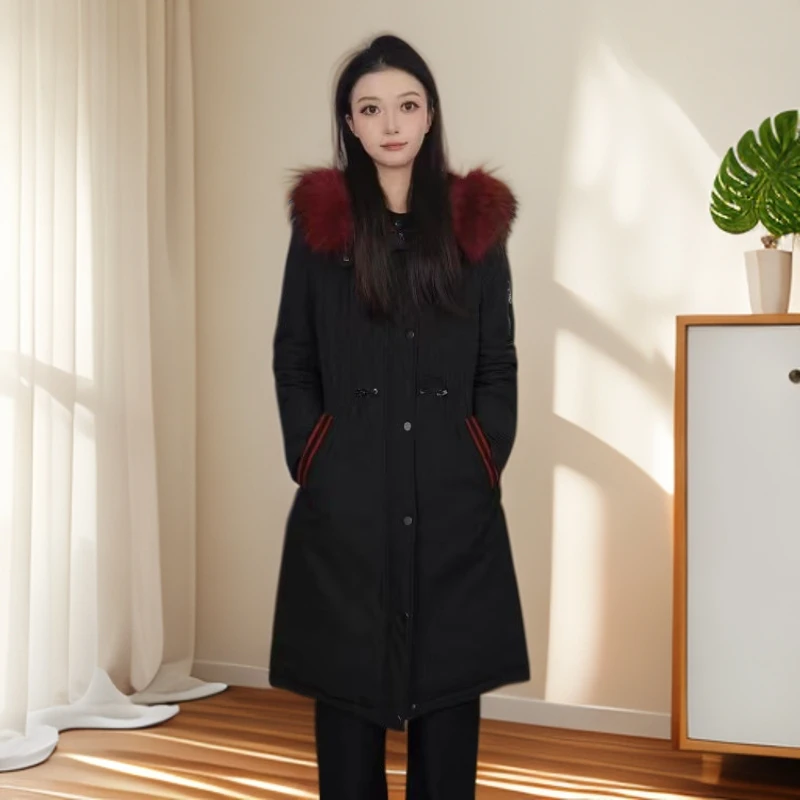 Gowani/乔万尼时尚连帽冬季女款秋冬新款高端羽绒服EL4T615