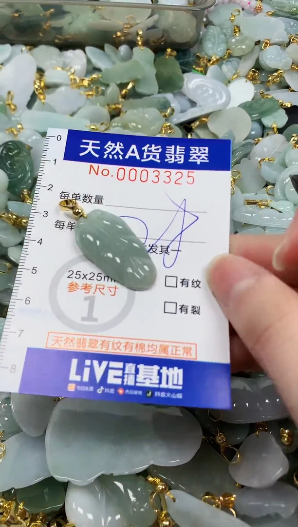 颈饰未镶嵌翡翠纯天然a货翡翠