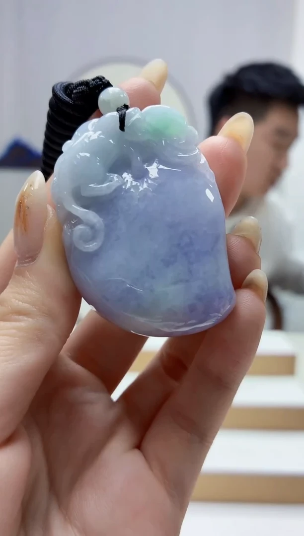 未镶嵌定制翡翠5028jw-毛货挂件42