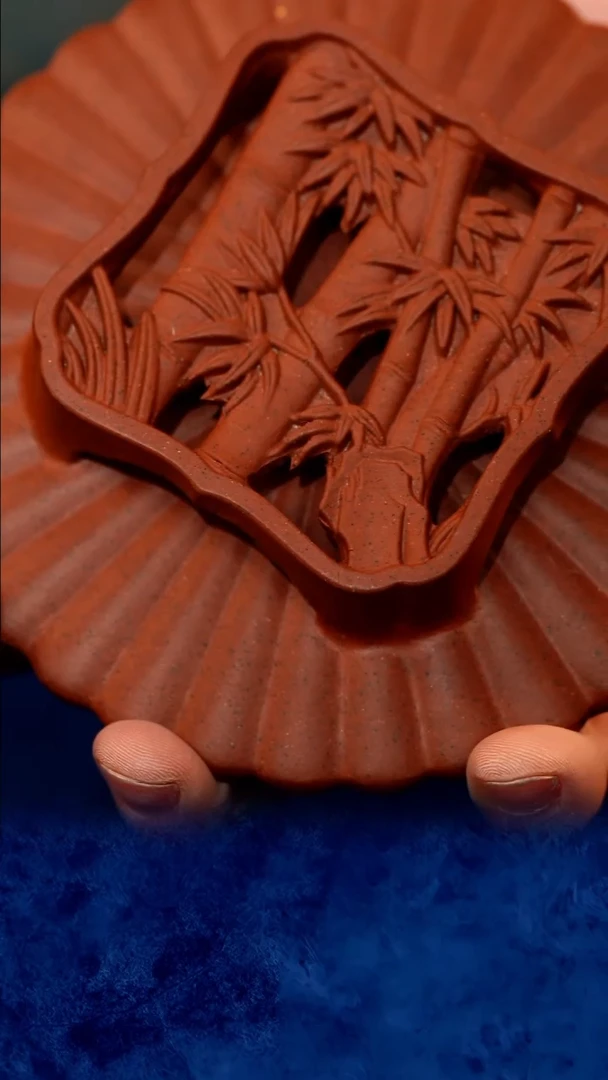 宜兴紫砂 紫砂茶壶 LJY 黑疾星  汉瓦