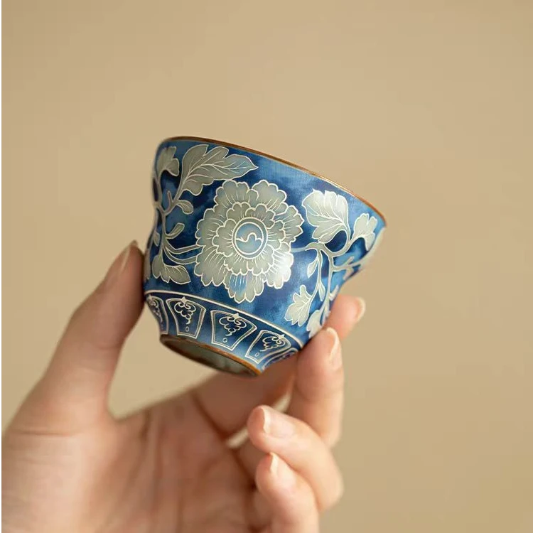 元青花葫芦杯一个