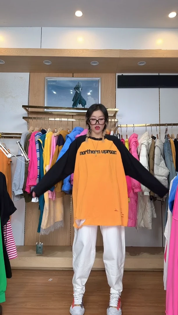 百搭宽松休闲卫衣女