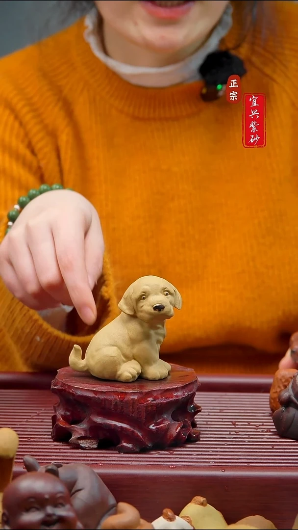 紫砂茶宠宜兴紫砂茶宠摆件