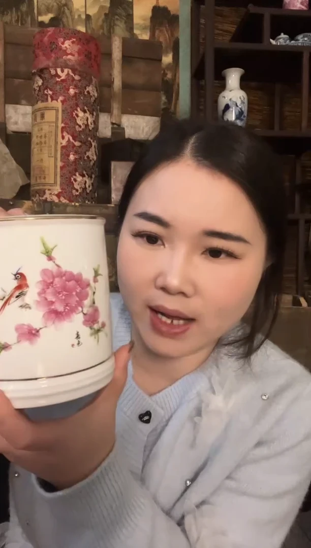 摆件瓷景德镇陶瓷摆件J265