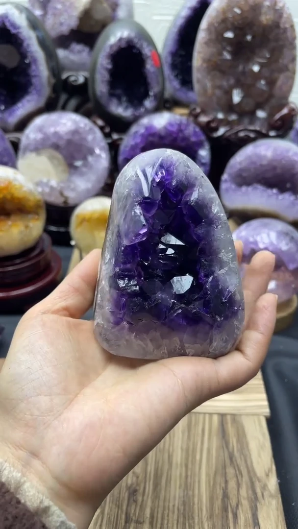 未镶嵌大型摆件（非配饰）紫晶847号摆件