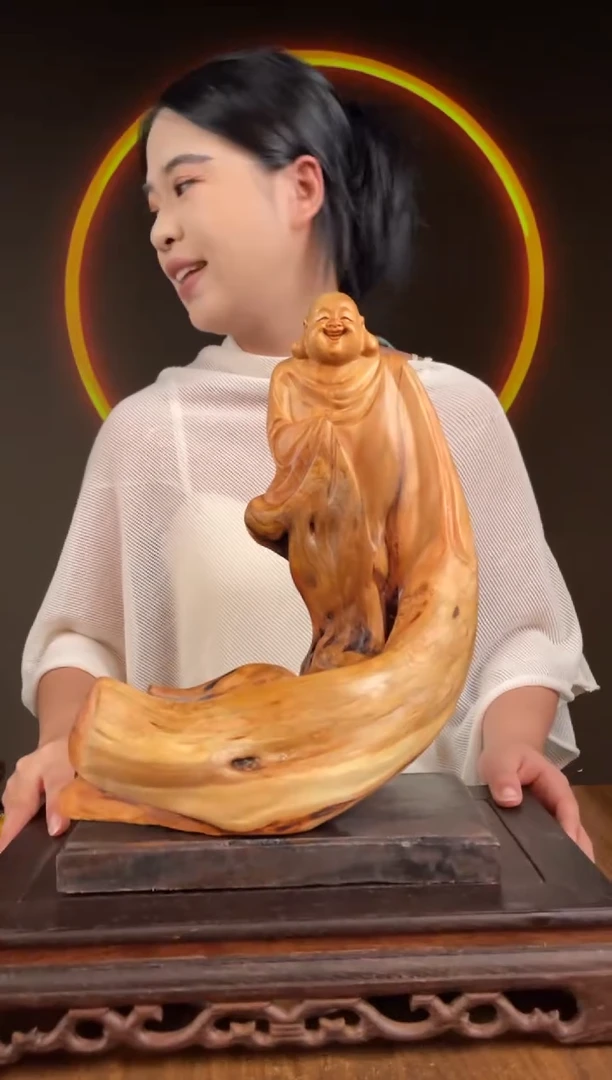 柏木（崖柏）手工摆件,先抢先得! 编号:171