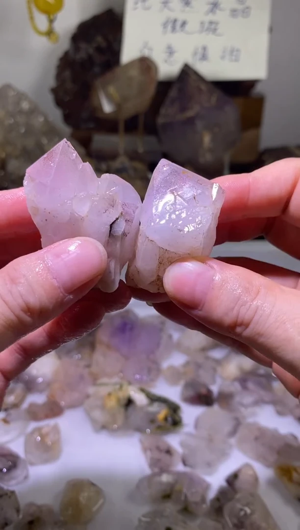 未镶嵌珠宝半成品水晶37号2颗花园