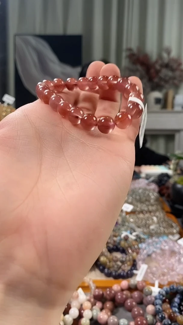 未镶嵌手链水晶兔毛