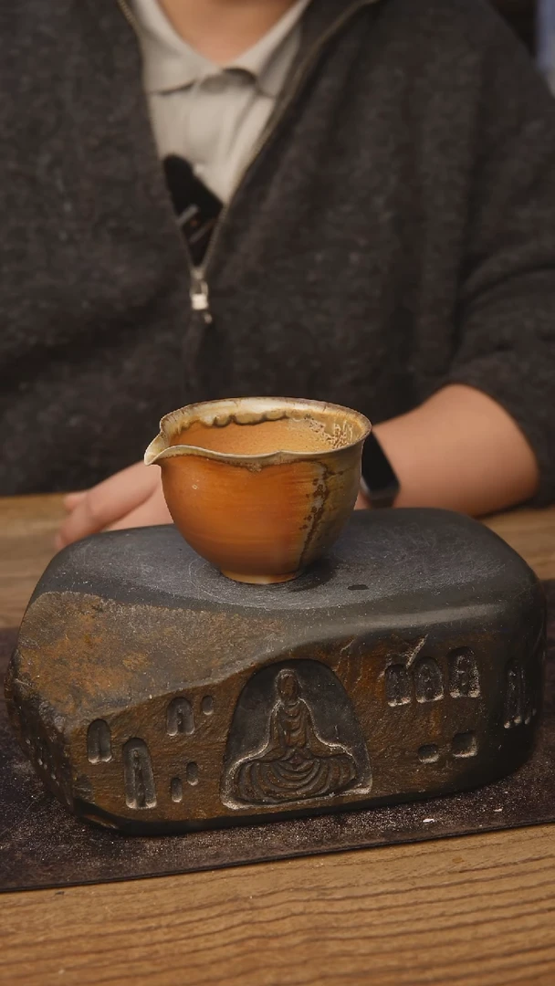 甘石陶艺苏打柴烧834