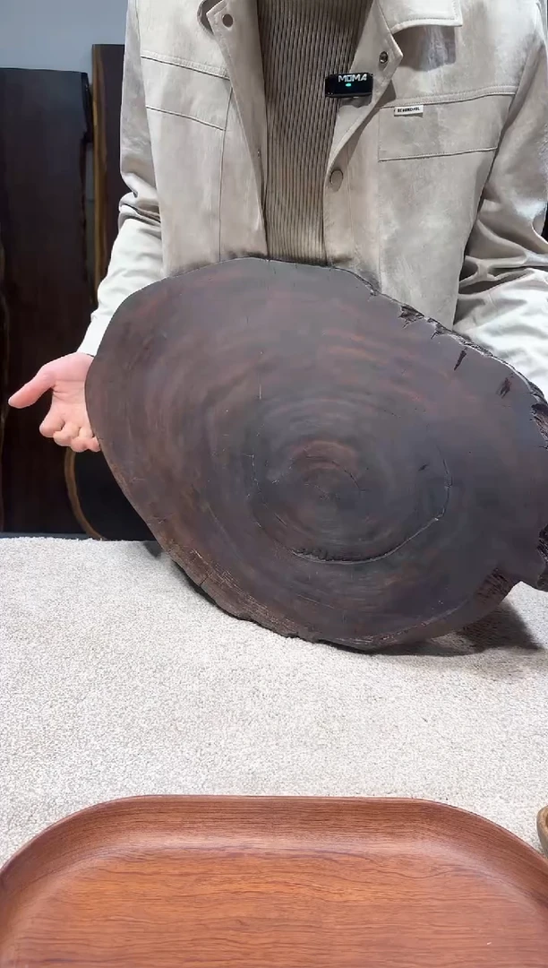 【闪购商品】风车木（黑檀木）尺寸62*40*2.5编号722