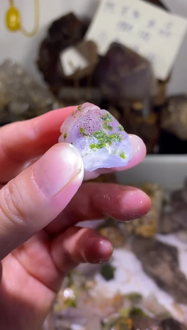 未镶嵌珠宝半成品水晶14号四川超七花园水晶