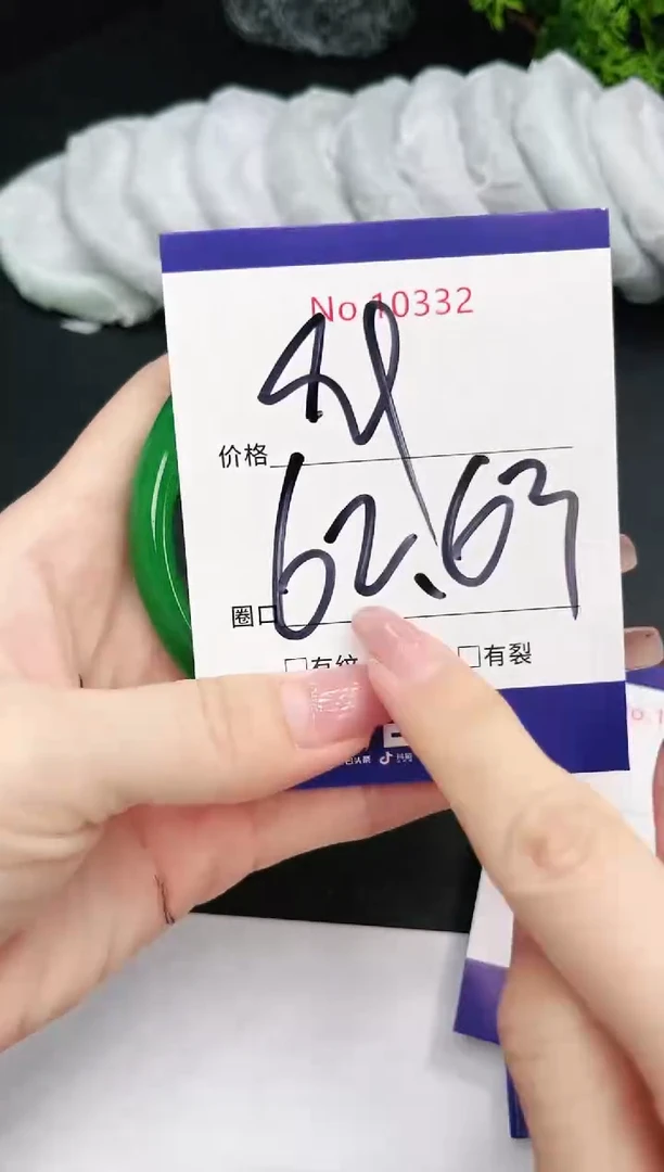 未镶嵌手镯翡翠10332