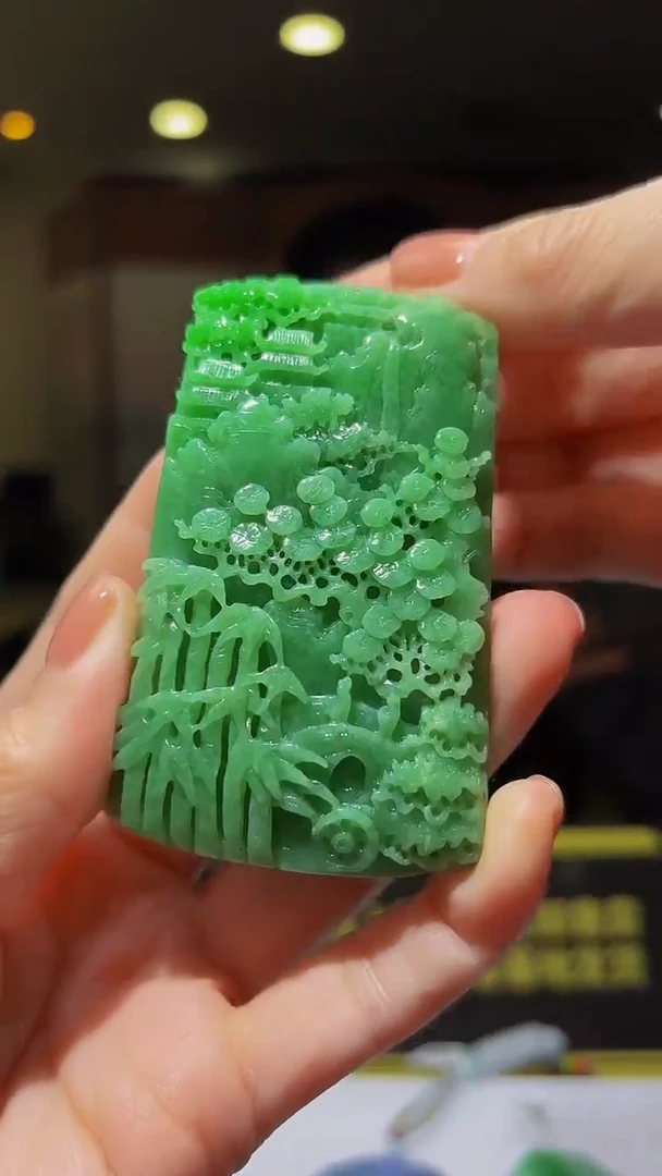 未镶嵌定制翡翠05/1230/YYY/山水