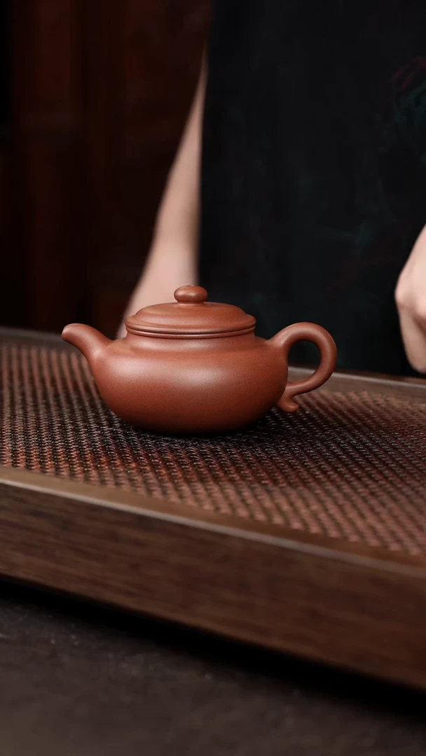茶壶紫砂底槽清仿古+矿标证书