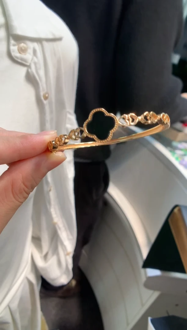 银S925镶嵌手镯翡翠SZ